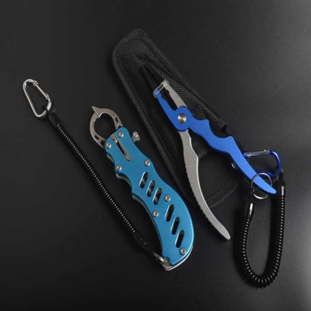 

Tackle Fishing Equipment Fishing Aluminium Alloy Multi-function 17cm 0.315kg Control Pliers