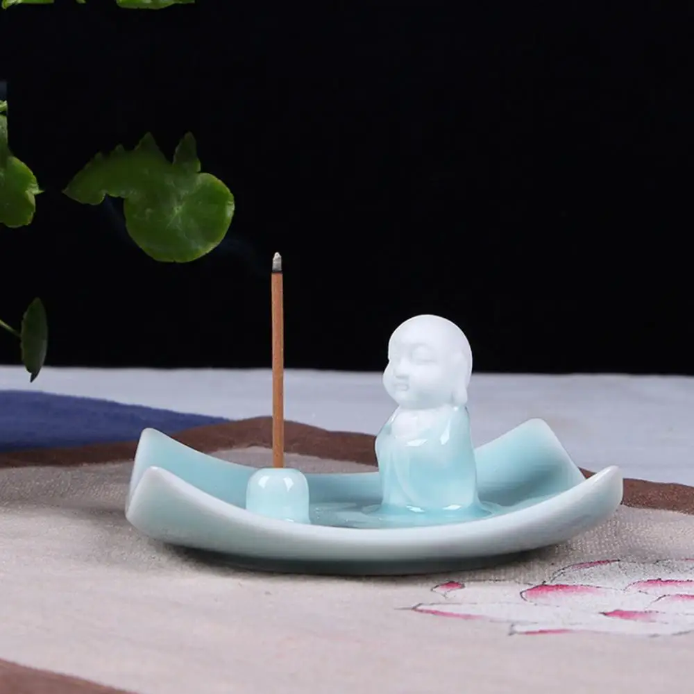 Ceramic Backflow Incense Burner Small Buddha Smoke Waterfall Stick Incense Holder Smell Aromatic Incense Crafts Smell Aromatic Ceramic Backflow Incense Burner Small Buddha Smoke Waterfall Stick Incense Holder Smell Aromatic Incense Crafts Smell Aromatic