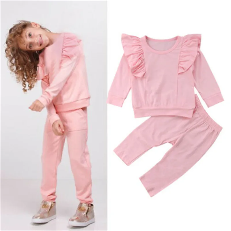 girls plain tracksuit