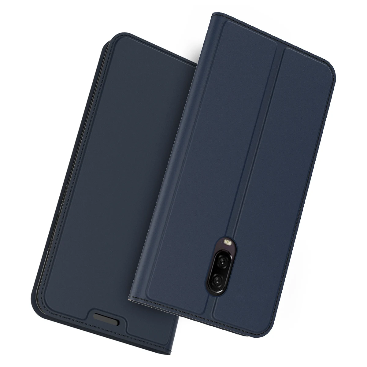 Чехол для OnePlus 7 Pro роскошный флип чехол из искусственной кожи с подставкой