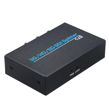 

SDI Splitter SD/HD/ 3G SDI 1x2 Splitter 1 Input and 2 Output up to 300m/985ft Signal Plug type: US/EU/UK (optional)