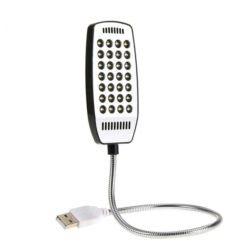 

4 Colors USB LED Book light 28 LED Reading Desk Lamp laptop Lamp Ultra Bright Flexible Laptop Notebook Computer Desk Lamp