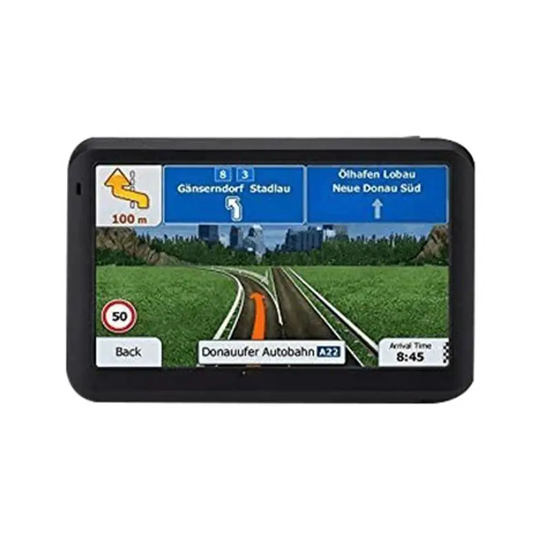 5-дюймовый Сенсорный экран автомобиля gps системы RAM256M + ROM8GB FM AV-IN SAT NAV Бесплатные Карта путешествия gps