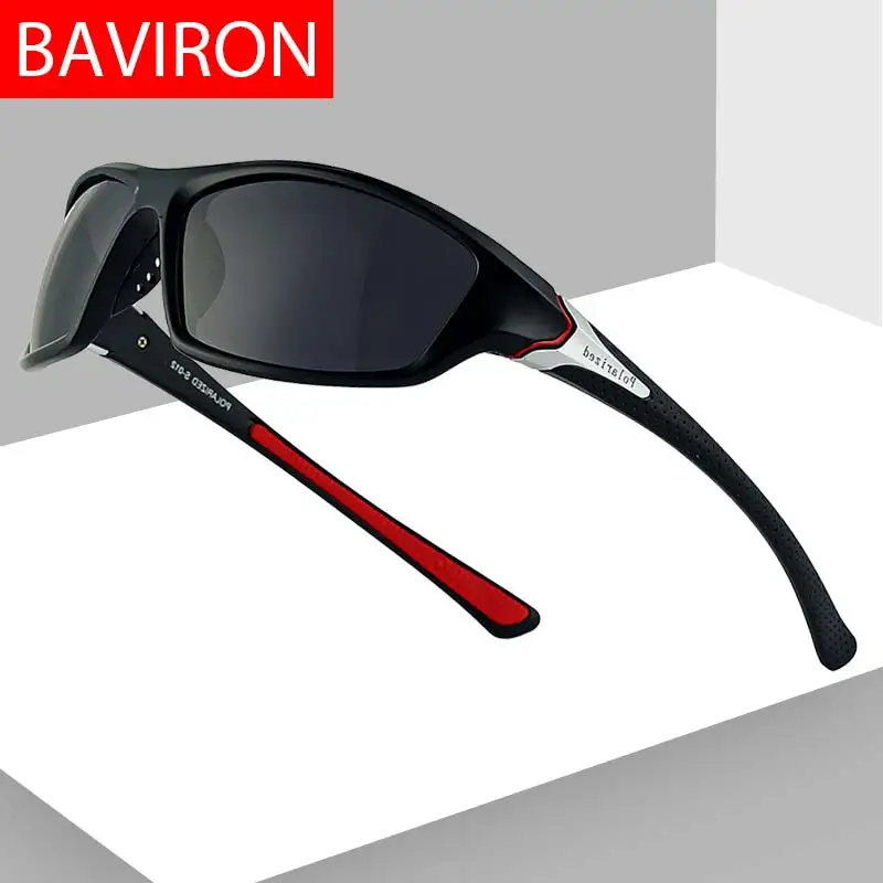 BAVIRON Спортивные очки Для мужчин Поляризованные спортивные Солнцезащитные