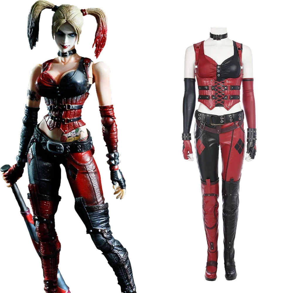 

Batman Arkham City Harley Quinn Cosplay Costume