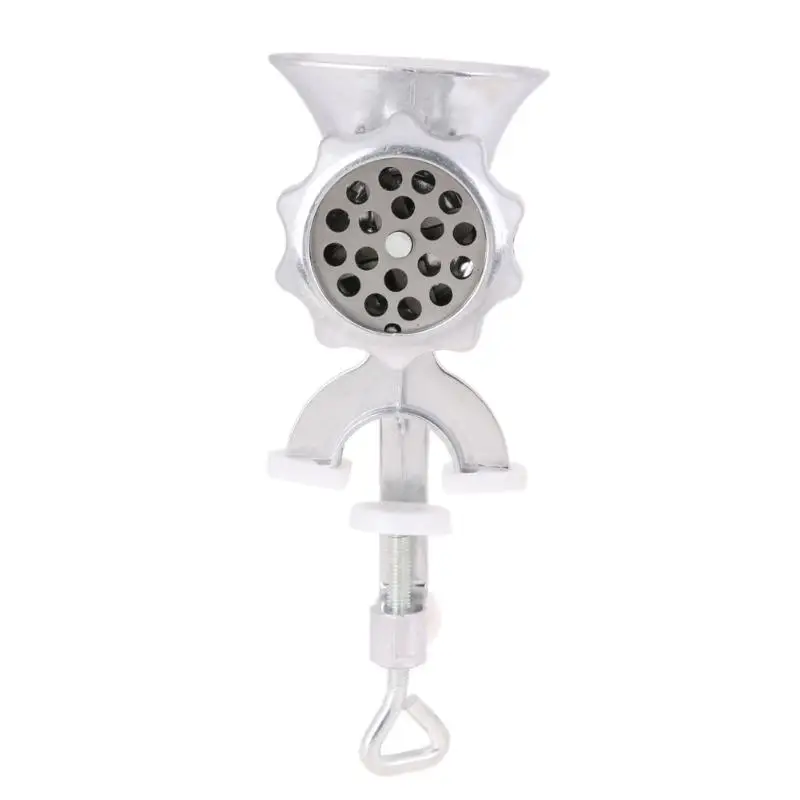 

Cast Iron Manual Meat Grinder Mincer Table Hand Crank Tool for Kitchen