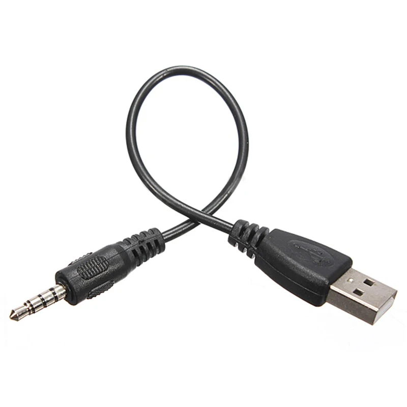 3 5 мм AUX аудио разъем к USB кабель адаптер для автомобильной музыки Новый| |