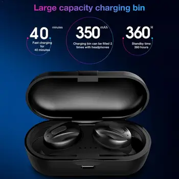 

XG-13 Bluetooth 5.0 Headphones Button Control Headset TWS Wireless Earphones Mini Earbuds Stereo Earbuds Automatic