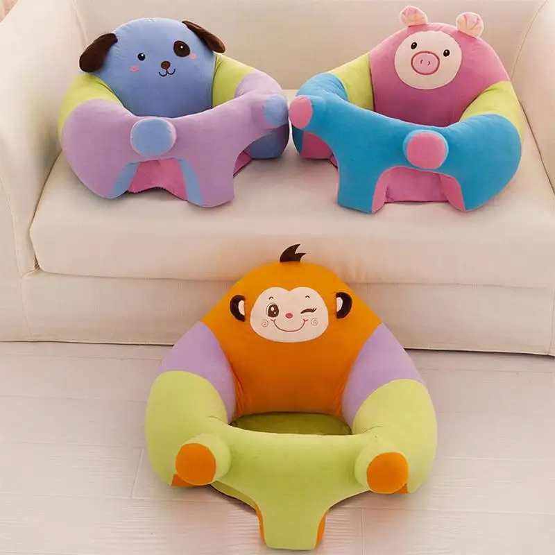 

Colorful Baby Learning Sitting Seat Infant Chair Portable Seat Children Plush Toy Baby Sofa Hot Selling Children's Plush Toy