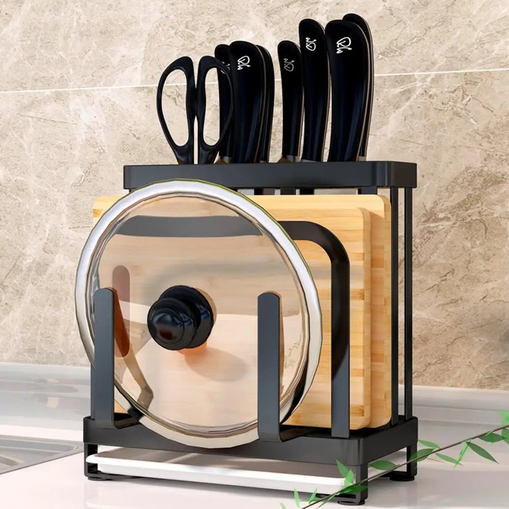 

Kitchen Chopper Storage Stand Multifunctional Kitchenware Holder Cutting Board Tool Storage Shelf Stand