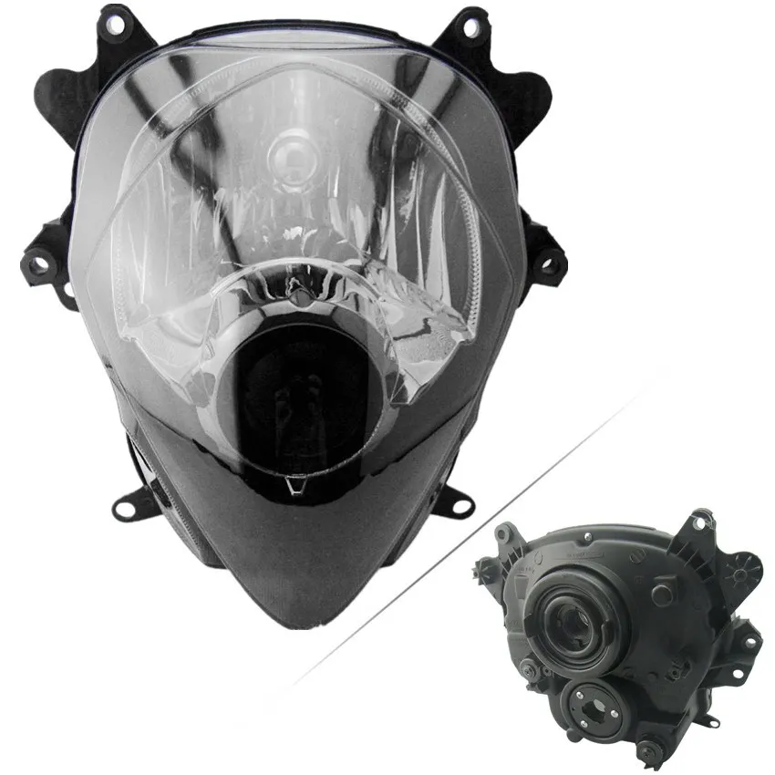 

Motorcycle Front Headlight Head Lamp Assembly For Suzuki GSXR1000 K7 2007 2008 GSX-R1000 Smoke