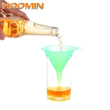 HOOMIN 5 шт./компл. бар винная фляжка воронки Кухня Мини-воронка пищевой материал Pinkycolor прозрачный