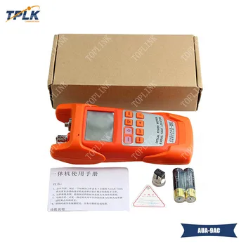 

Wholesale Fiber Optic Cable Tester Tool AUA-9AC All-IN-ONE optical power meter -70 10dBm 10mw 5km Visual Fault Locator