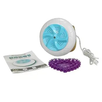 

USB Ultrasonic Turbine Washing Machine Portable Spin Dryer Laundry Washer Sterilization Removes Dirt Washer with Power Line