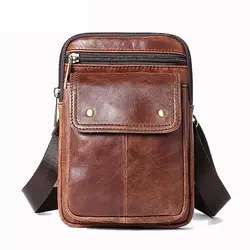 Новая-Mva сумка через плечо на одно плечо ретро кожаная поясная сумка мульти-функциональная сумка модная деловая сумка через плечо