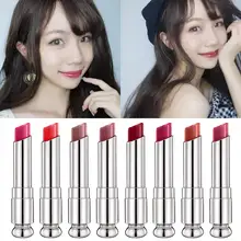 Matte Velvet Lipstick Moisturizing Lip Glaze Sexy Red Lip Make Up Beauty Cosmetic Star Lipstick tutu 24 charming cosmetic moisturizing lipstick orange