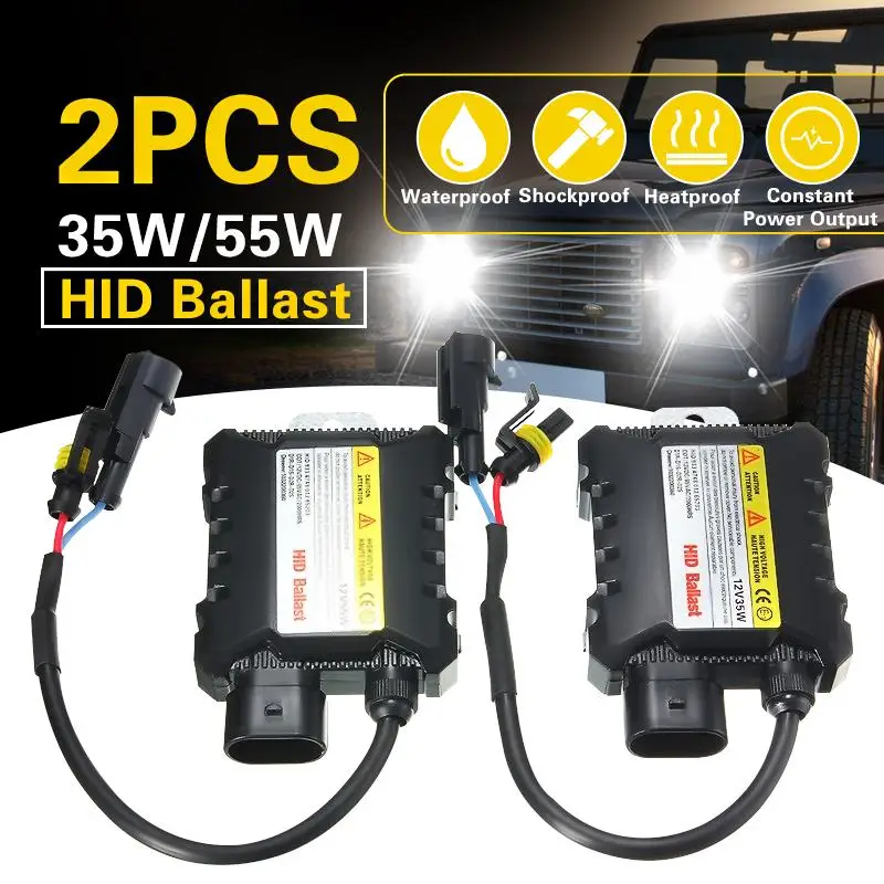 Ксеноновый балласт hid 2 шт. 12 В 35 Вт/55 Вт цифровой тонкий ксеноновый для H1 H3 H3C