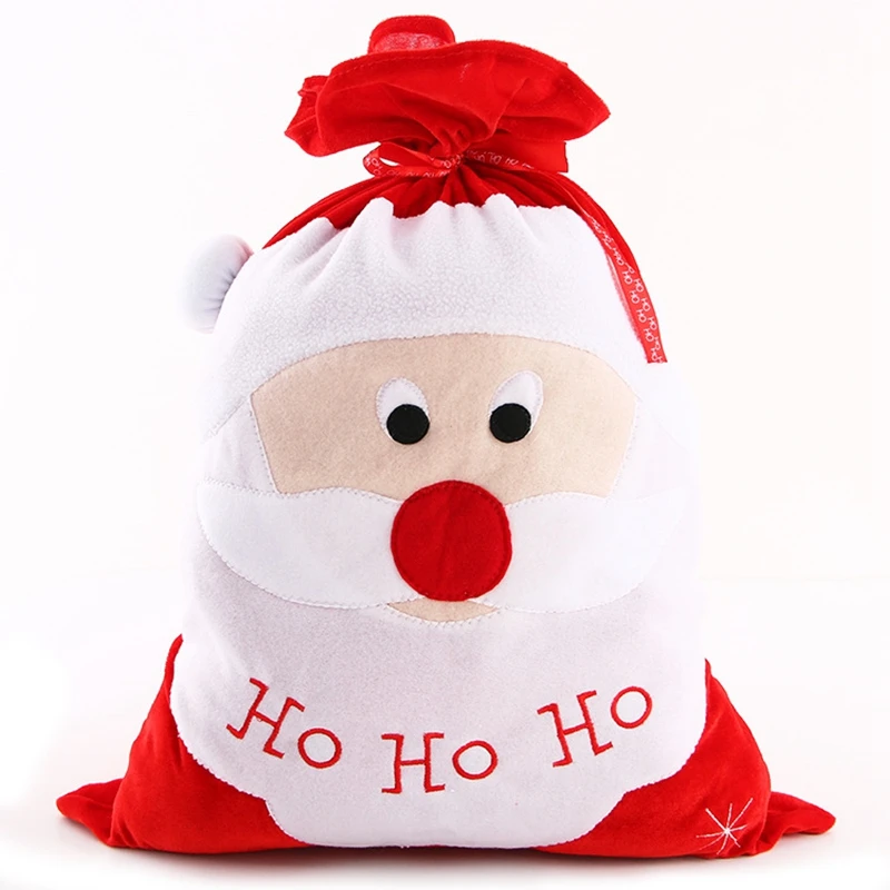

New Foreign Trade Hot Sale Christmas Gift Bag Santa Claus Bag Christmas Eve Gift Bag