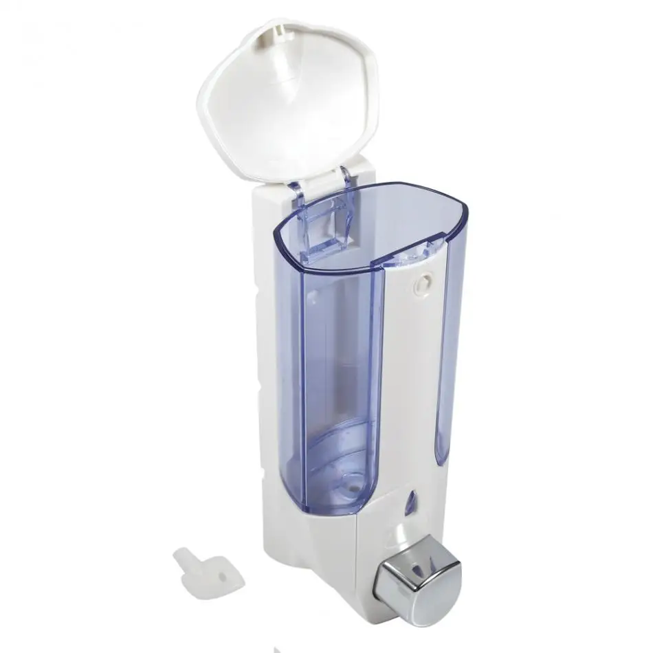 

380ml Shower Soap Dispenser Shampoo Box Manual Soap Lotion Dispenser Pump Kitchen Bathroom Hand Washing Sanitizer Machine NEW