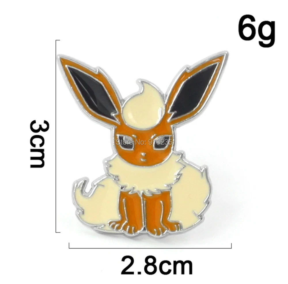 9 видов стилей Sylveon Eevee Umbreon flarion Vaporeon Jolteon Espeon Leafeon Glaceon Металлическая Брошь Pin фигурки из сплава металла игрушки SYTJ