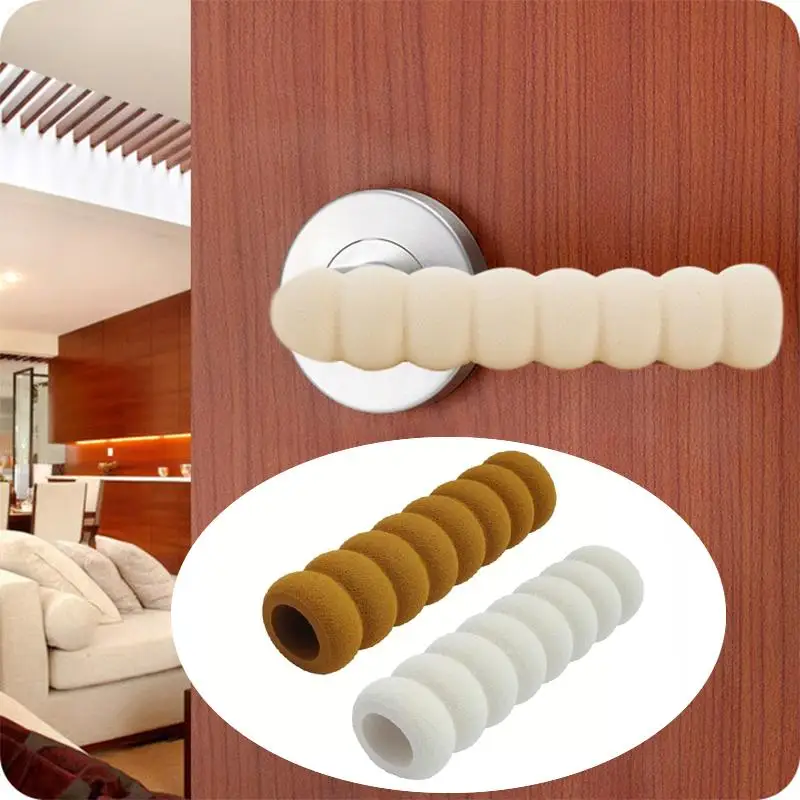

Cylindrical Helical Door Knob Cover Collision Avoidance Cover