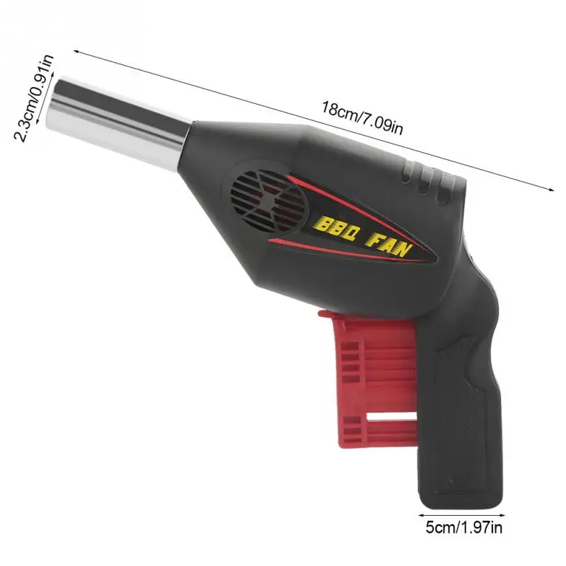 Горячий ручной вентилятор для барбекю, воздуходувка для кемпинга, пикника, гриля, барбекю, инструмент