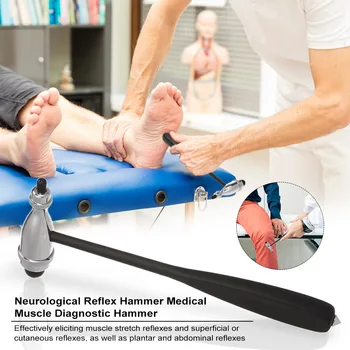 

Neurological Reflex Hammer Medical Muscle Diagnostic Hammer Health Care Percussor Leg Back Relaxation Massage Tool