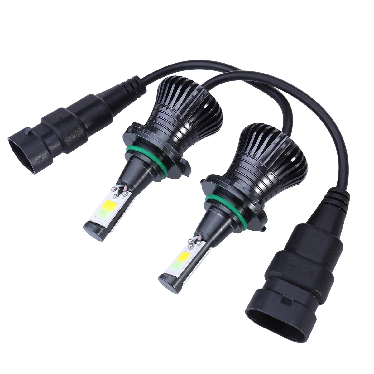 

Pair of Double Colors Led Headlight Bulbs Car LED Headlight Fog Lamp Bulbs Waterproof for Cars Replacement Ice Blue & Yellow
