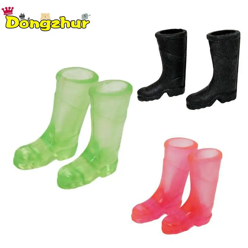 Miniature Dollhouse FAIRY GARDEN Accessories ~ Green Rubber Rain Work Boots NEW