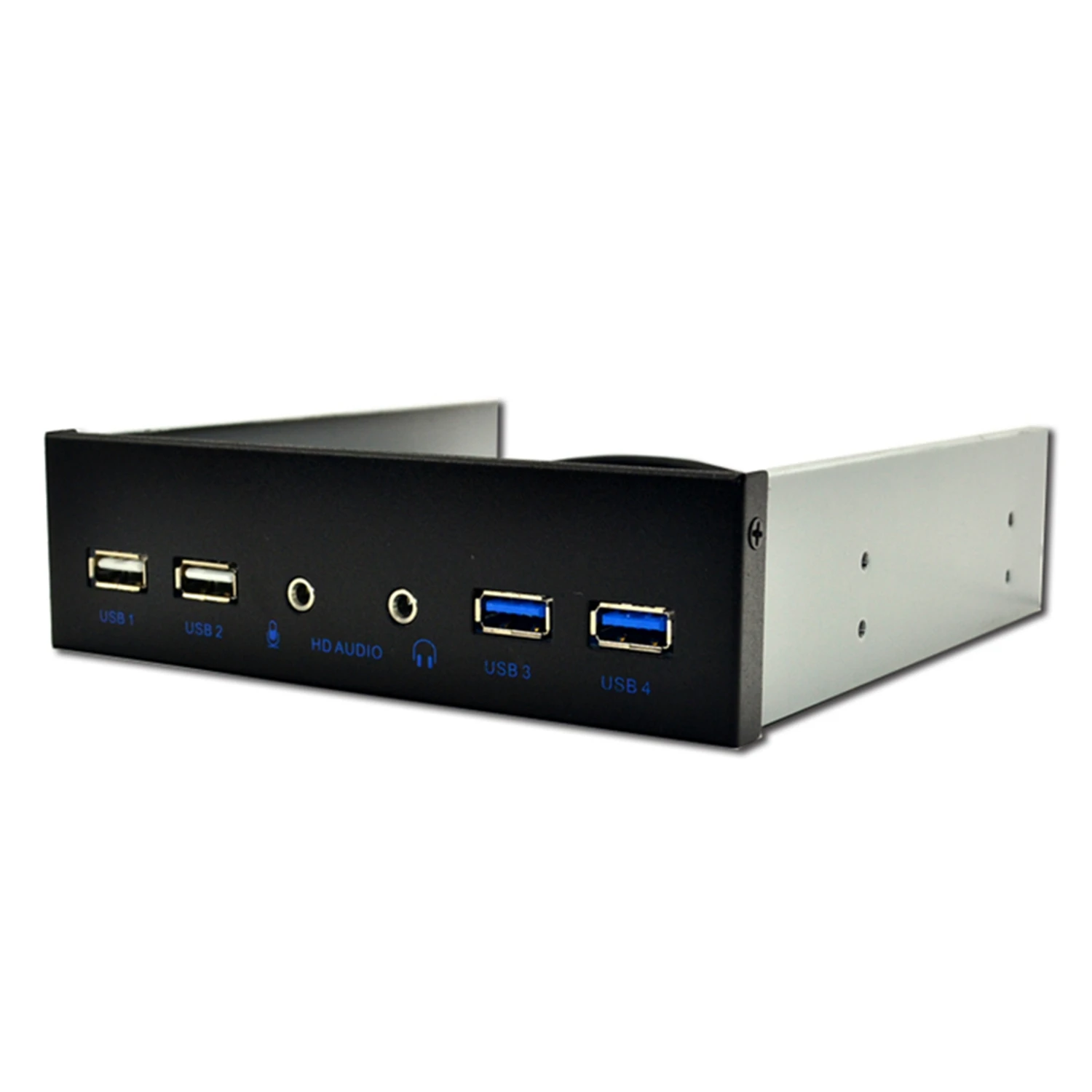  5.25 Pollici Cassa Del Pc Desktop Anteriore Interna Del Pannello Usb Hub 2 Porte Usb 3.0 E 2 Porte 