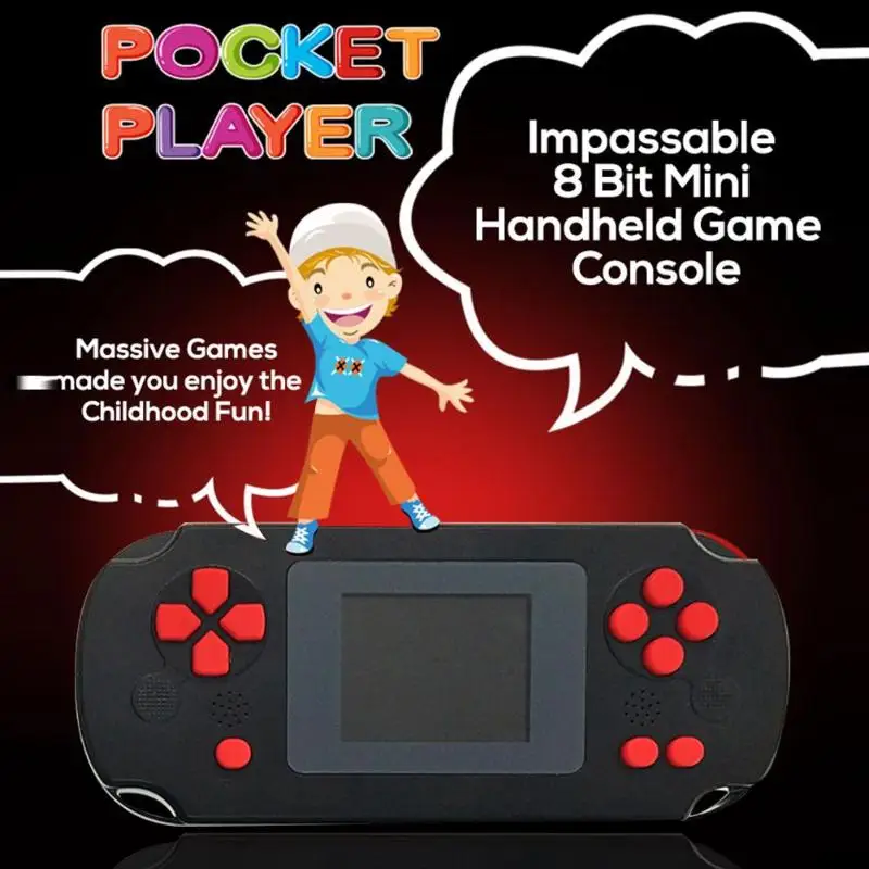 Pocket Mini Retro 2 inch Colored LCD Screen Children 8Bit Handheld Game Console for NES Portable Game Player Built-in 268 Games Pocket Mini Retro 2 inch Colored LCD Screen Children 8Bit Handheld Game Console for NES Portable Game Player Built-in 268 Games