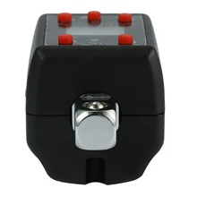 Высокий Точный Цифровой электронный Дисплей Torquemeter Регулируемый измеритель крутящего момента 1,5-1000Nm профессиональный универсальный ключ, дюймовый стандарт