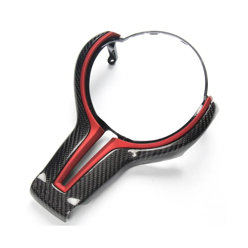 Для BMW M2 F87 M3 F80 M4 F82 M6 F06 F12 F13 X5M F85 X6M F86 сменная крышка рулевого колеса из углеродного