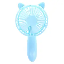 Вентилятор мини ручной Персональный вентилятор Встроенный 1200 мАч перезаряжаемый аккумулятор с 3 скоростными регулируемыми настольными USB вентиляторами портативный