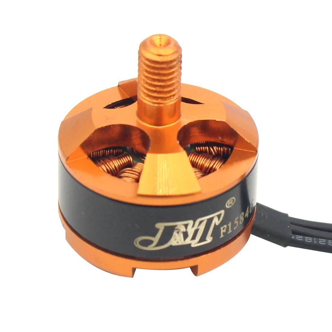 Moteur sans balai 1806 2400KV CW/CCW pour drone 250 FPV, installé sur un bras de drone avec l'hélice montée.