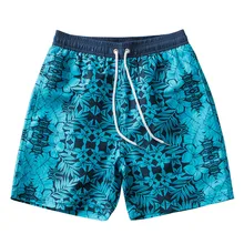 Новые мужские пляжные шорты, пляжные шорты, плавки с сетчатой подкладкой, Мужские Пляжные штаны с рисунком, костюм для серфинга M 3XL