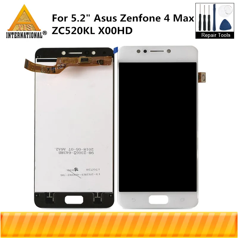 

Axisinternational For 5.2" Asus Zenfone 4 Max ZC520KL X00HD LCD Screen Display+Touch Panel Digitizer For Zenfone 4 Max ZC520KL