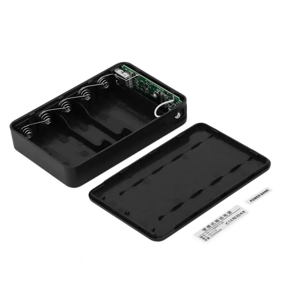 

No Battery DIY Powerbank 18650 Case Powerbank box case Mobile Power Bank 18650 Box Charger diy Case Powerbank Dual USB