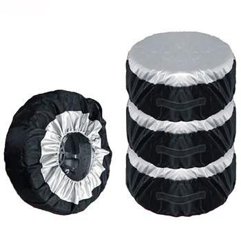 

Mayitr 1Pcs Universal Car SUV 13-19inch Tote Spare Tire Storage Cover Wheel Bag Durable Tire Wheel Protection Covers