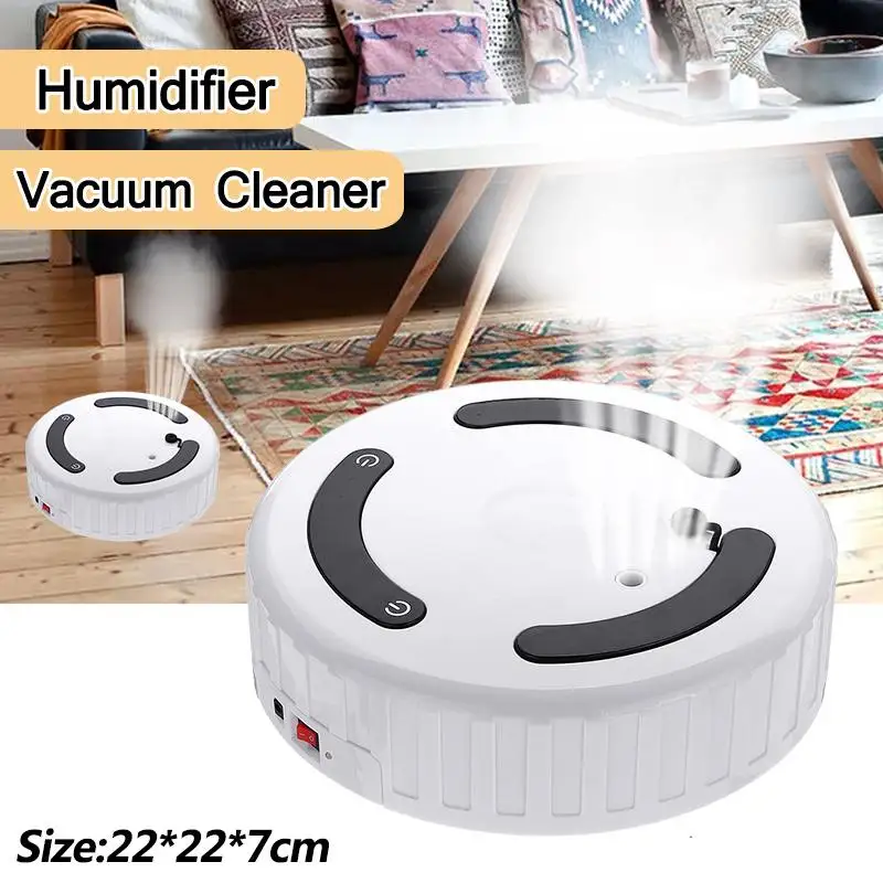 

3 In 1 Smart Robot Vacuum Cleaner Auto Sweeper Machine Floor Edge Dust Cleaning Automatic Recharger Sweep & Wet Mopping Cleaner