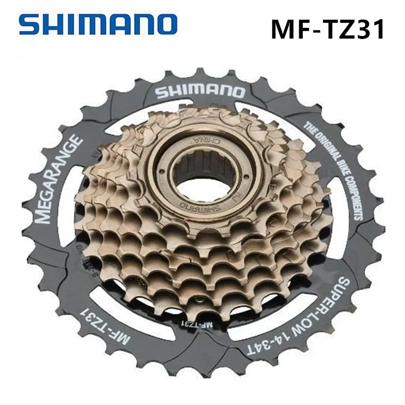 

Tourney MF-TZ31 14-34T 7 Speed Bicycle Freewheel Cassette MTB Road Bikes parts