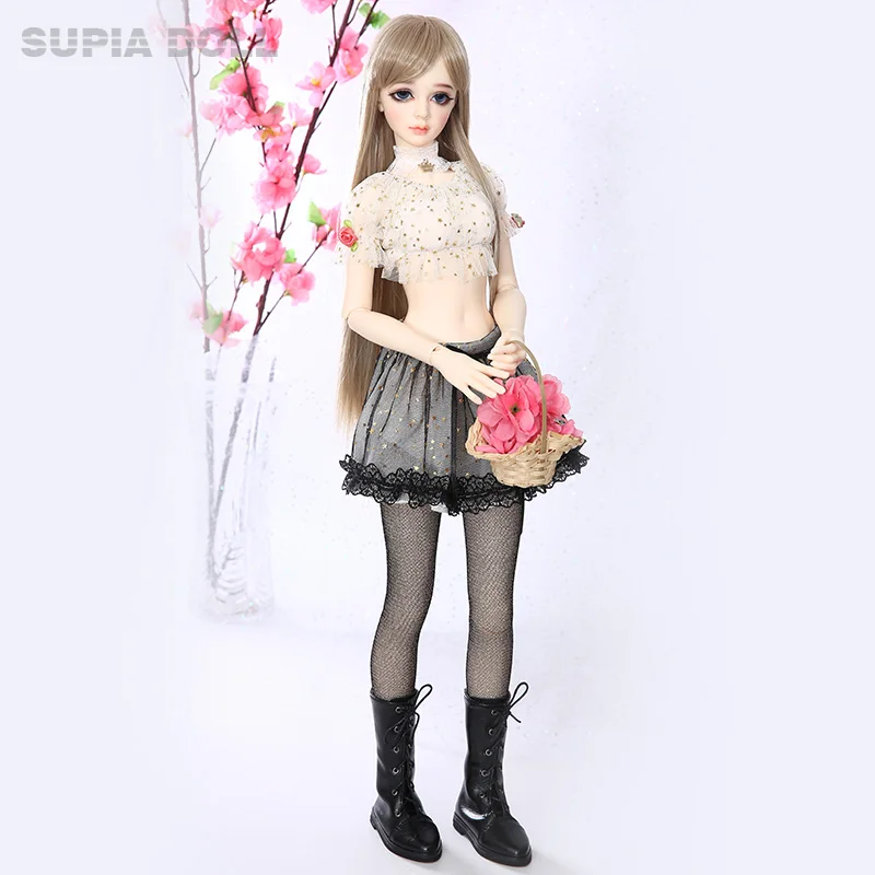 BJD SD куклы Supia Lina девушка 1/3 Смола Firgures Fullset Сказочная страна Dollmore Littlemonica Supergem с опциональными эльфийскими ушами