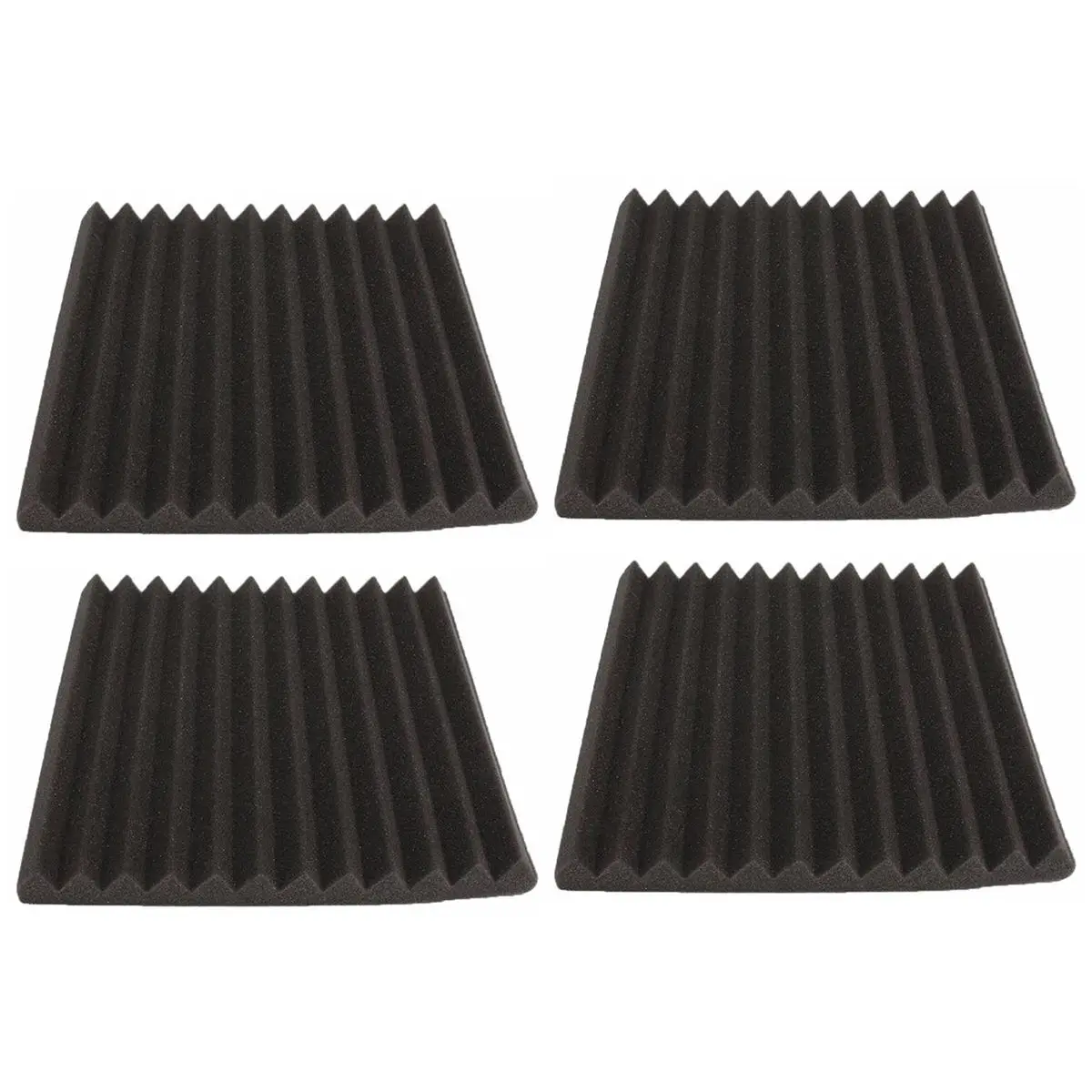 

1pcs/4pcs Acoustic Panels foam Engineering sponge Wedges Tiles Soundproofing Panels 11.81x11.81x1.1 inch Polyurethane foam