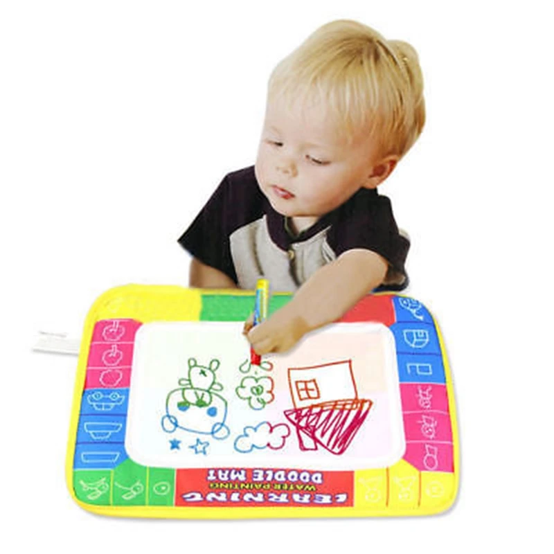 UK Kids Toys Water scrawl Mat Drawing Painting Magic Pen for Childrens Toddler