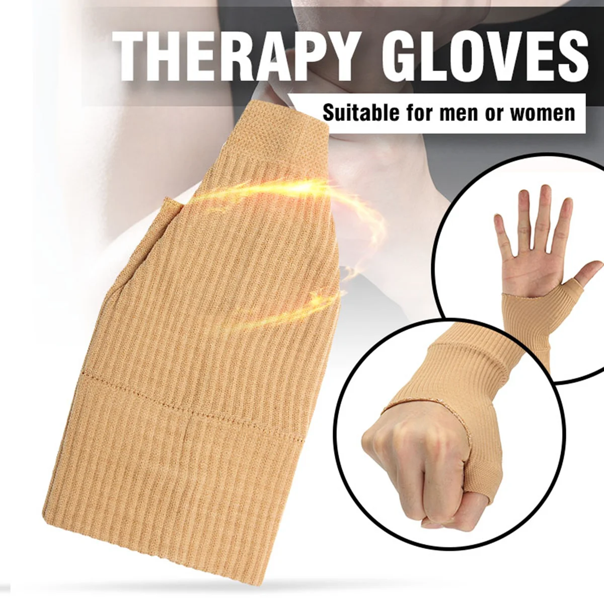 Gloves Wrist Support Arthritis Compression Rheumatoid Health Hand Pain