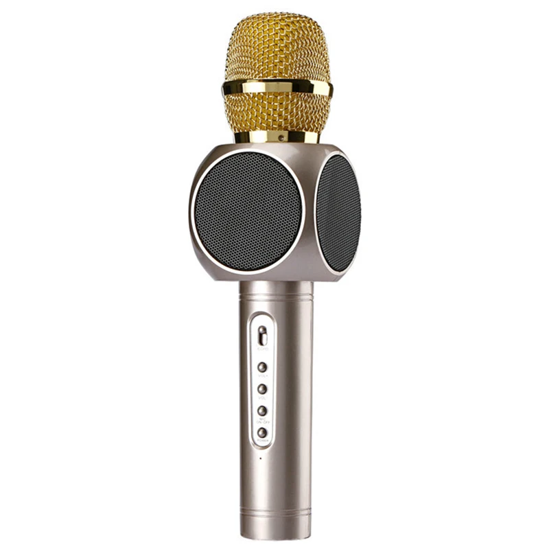 E103 Wireless Microphone Condenser Karaoke Microfono Inalambrico KTV Music Bluetooth Speaker Mikrofon For Smartphone Android i