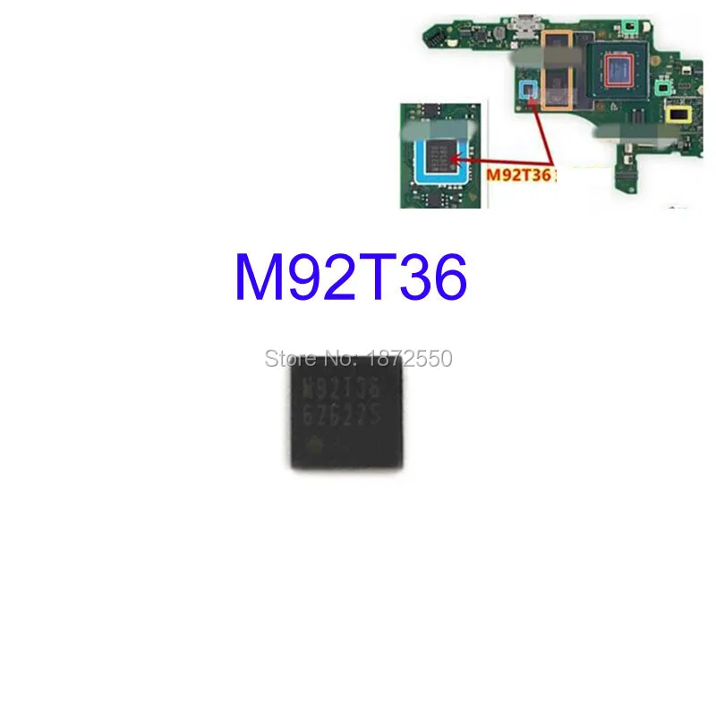 10 шт./лот хит продаж для NS Switch материнская плата изображение мощность IC M92T36 M92T17