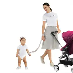 2 м поводок для ребенка ремни безопасности для бандаж для беременных веревка анти потерянный соединитель на запястье открытый прогулки