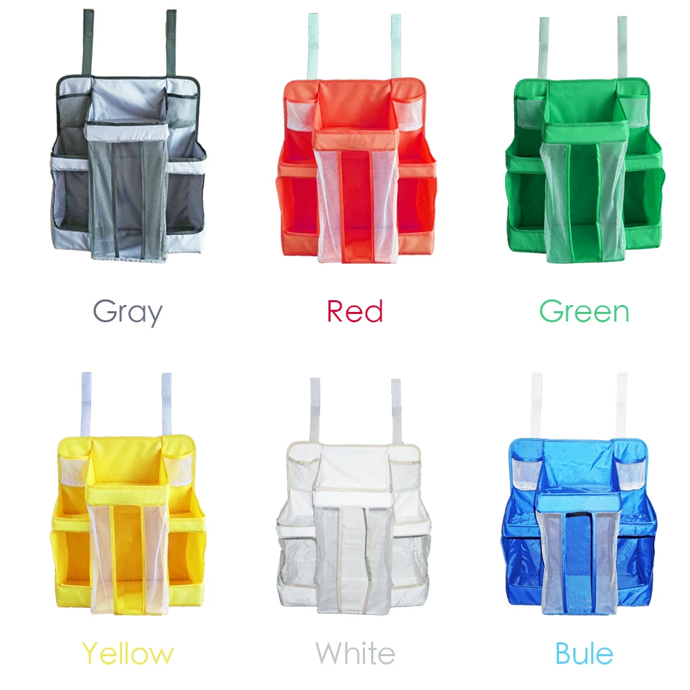 

NEW Multifunctional Practical Baby Crib Diaper Cream Storage Lotion Bedside Organiser top Quality