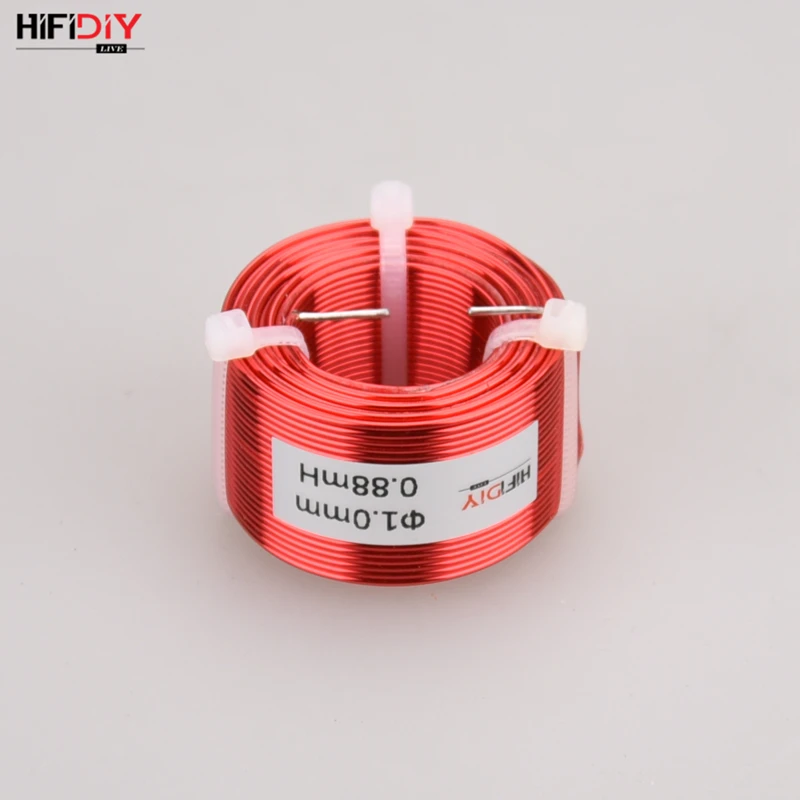 HIFIDIY LIVE 0.75 1.0 1.2 1.5 2.0mm-0.35 0.42 0.5 0.58 1mH Pure copper anaerobic inductor coil speaker Electronic components